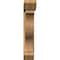 Ekena Millwork Funston Slat Smooth Bracket w/ Offset Brace, Western Red Cedar, 7 1/2"W x 36"D x 40"H BKT0806X36X40FST06SWR - alternate 4
